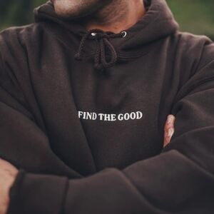 Find The Good Hoodie Brown SzXL
